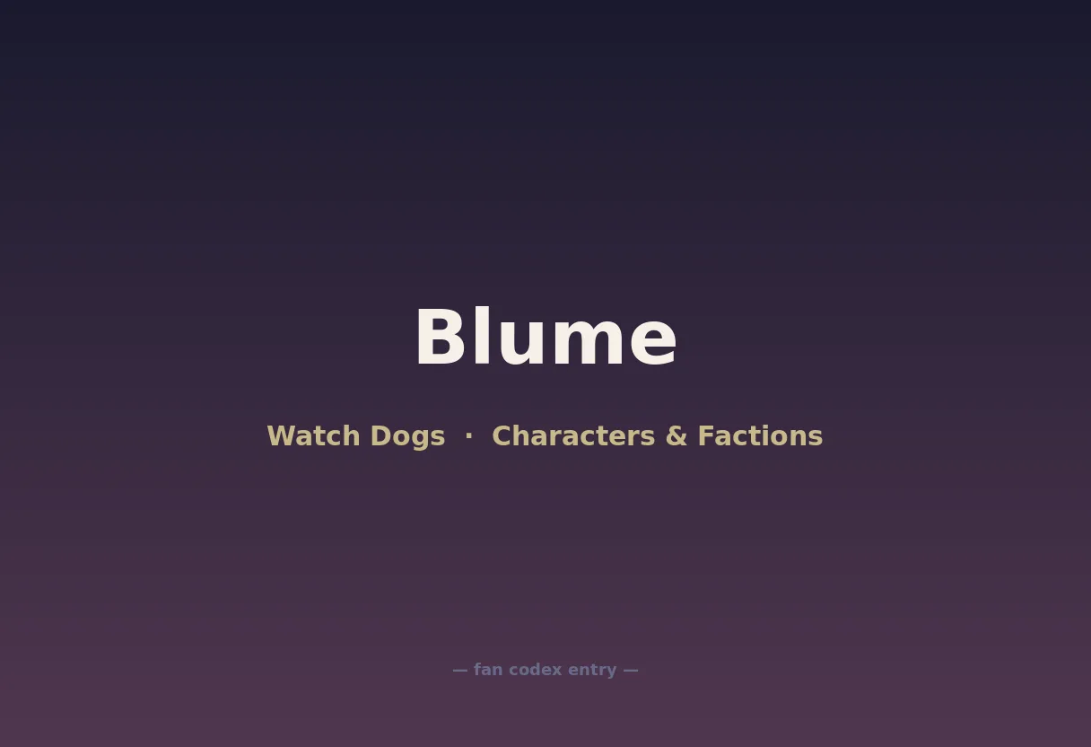 Blume