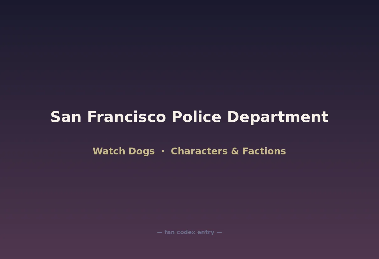 San Francisco Police Department