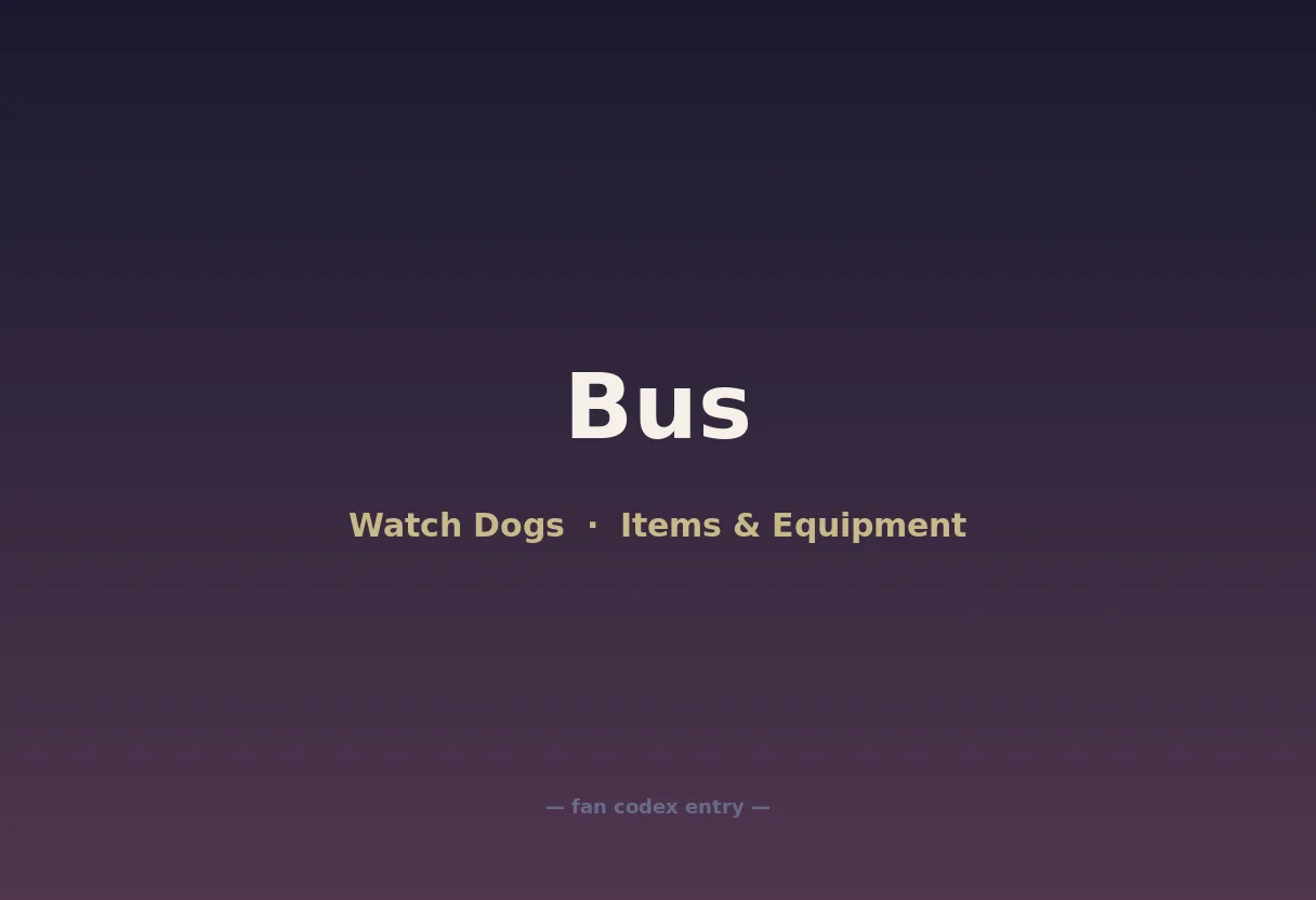 Bus