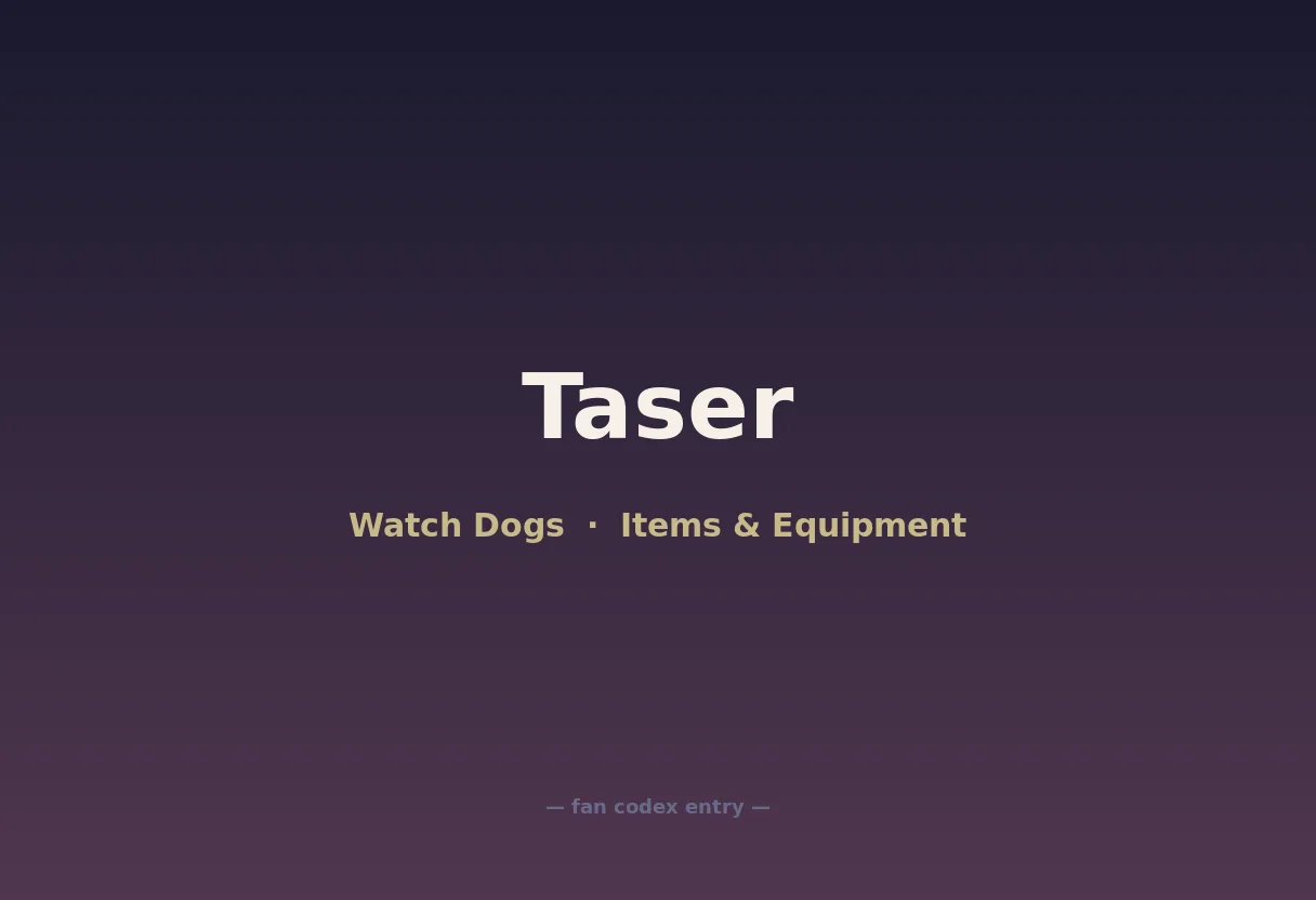 Taser