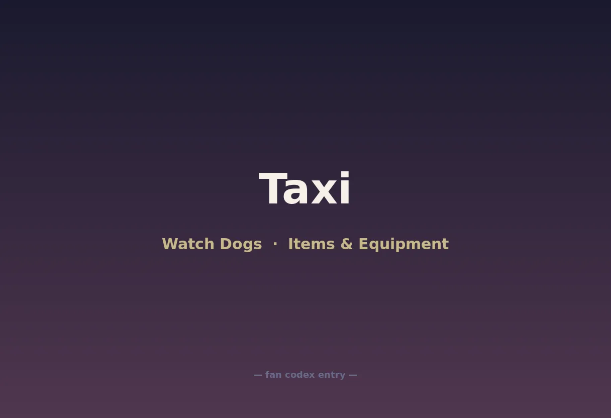 Taxi