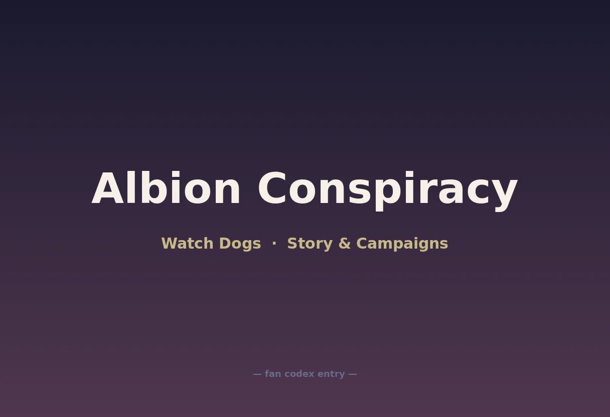 Albion Conspiracy