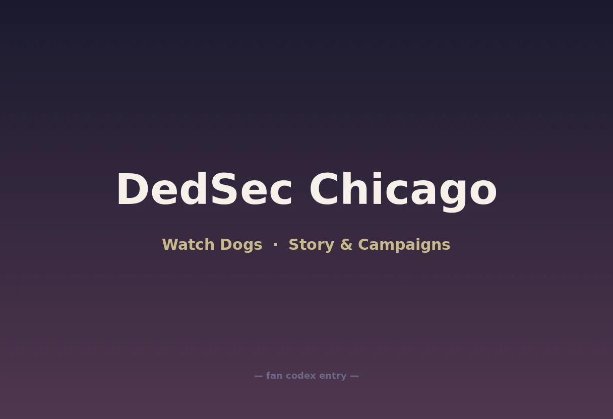 DedSec Chicago